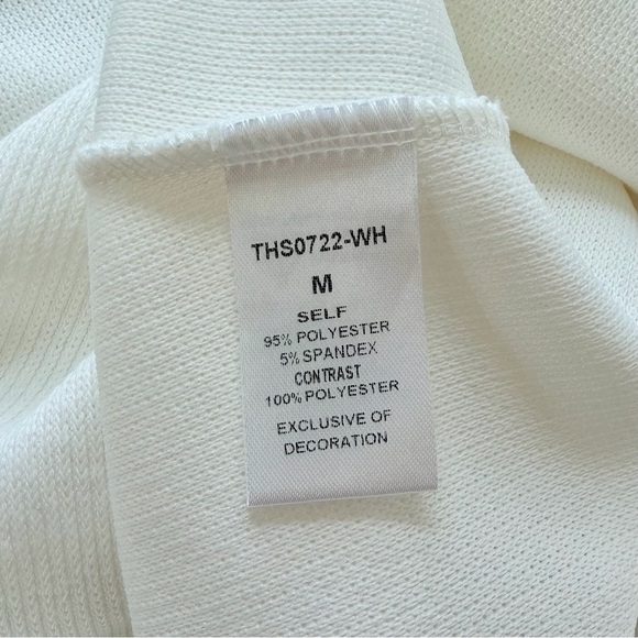 THML White Lace Sleeve Blouse - Medium - Picture 5 of 5